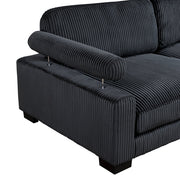 8555BK*4SC (4)4-Piece Modular Sectional - 8555BK*4SC