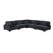 8555BK*5SC (5)5-Piece Modular Sectional - 8555BK*5SC