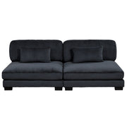 8555BK*5SC (5)5-Piece Modular Sectional - 8555BK*5SC