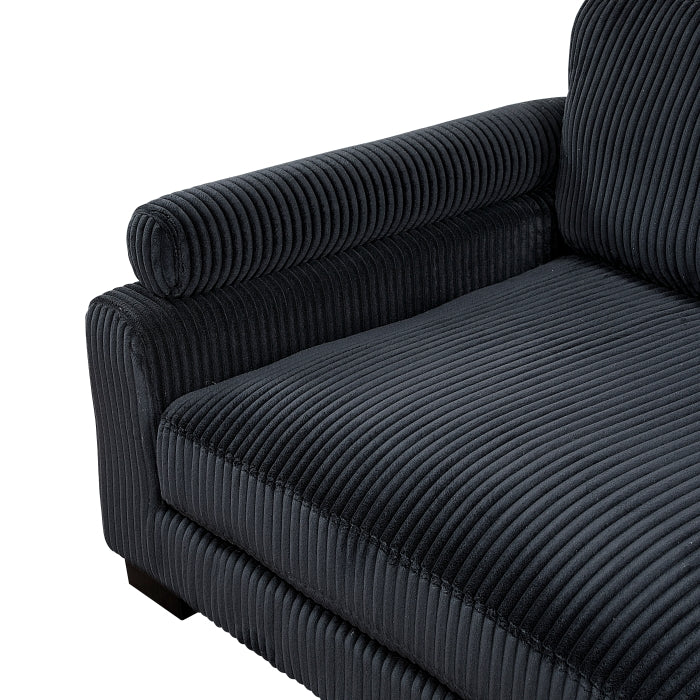 8555BK*5SC (5)5-Piece Modular Sectional - 8555BK*5SC