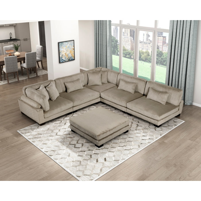 8555GB-4 Ottoman - 8555GB-4