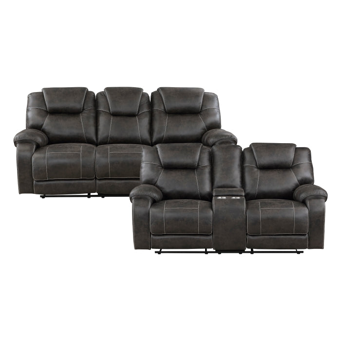 8560PM*2 2pc Set: Sofa, Love - 8560PM*2