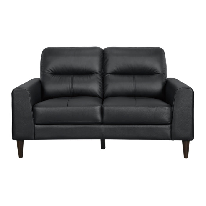 8566BLK-2 Love Seat - 8566BLK-2