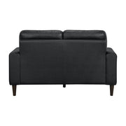 8566BLK-2 Love Seat - 8566BLK-2