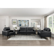 8566BLK-3 Sofa - 8566BLK-3
