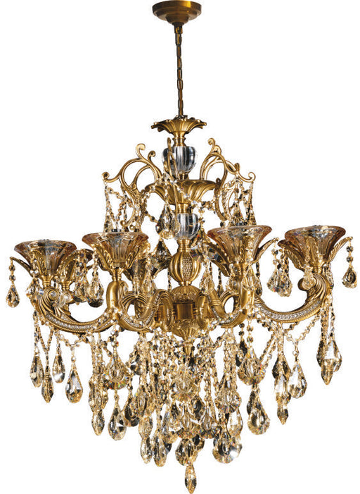 86029W35AG 35 X 34 - 8 LIGHTS - ANTIQUE GOLD - 210000004100