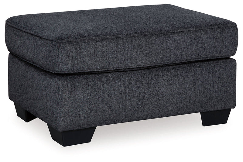Altari Slate Chair and Ottoman -  Ashley - Lara Furniture