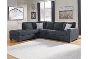 Altari Slate 2-Piece Sectional with Chaise -  Ashley - Lara Furniture