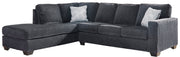 Altari Slate 2 - Piece LAF Sleeper Sectional - Lara FurnitureSleeper Sectional