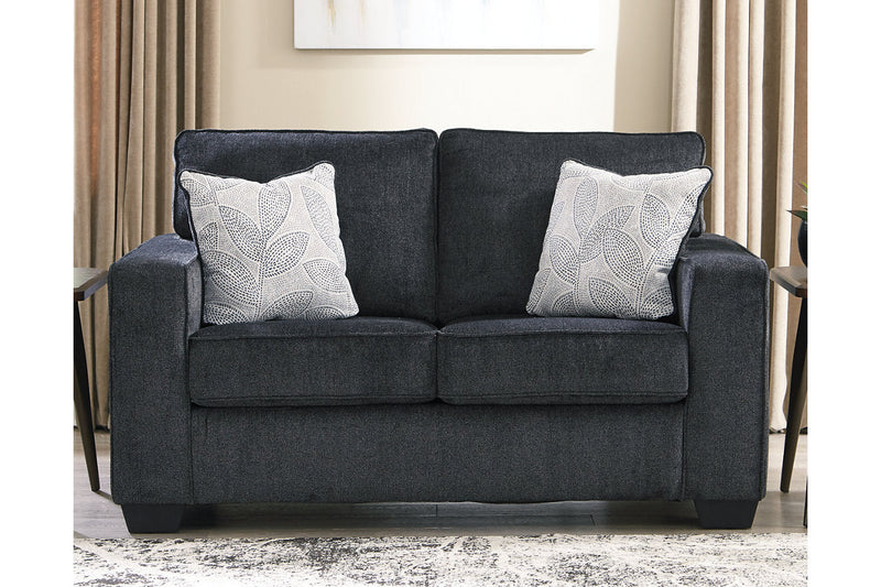 Altari Slate Sofa, Loveseat and Chair from Ashley - Lara Furniture