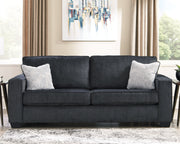 Altari Slate Sofa, Loveseat and Chair from Ashley - Lara Furniture