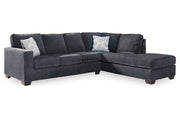 Altari Slate 2-Piece Sectional with Chaise -  Ashley - Lara Furniture