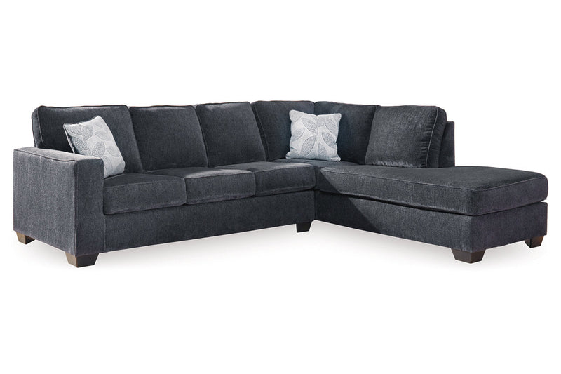 Altari Slate 2-Piece Sectional with Chaise -  Ashley - Lara Furniture