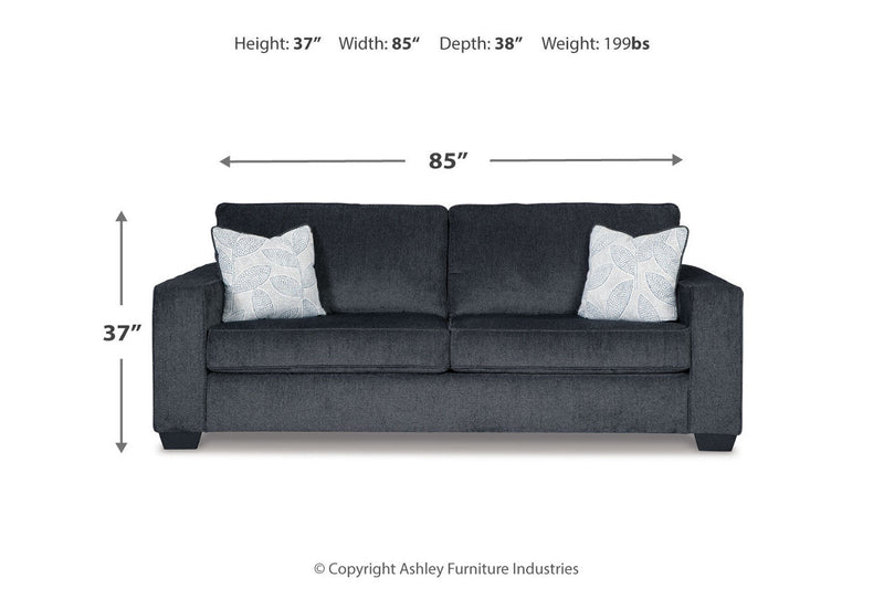 Altari Slate Sofa Sleeper with Chair -  Ashley - Lara Furniture