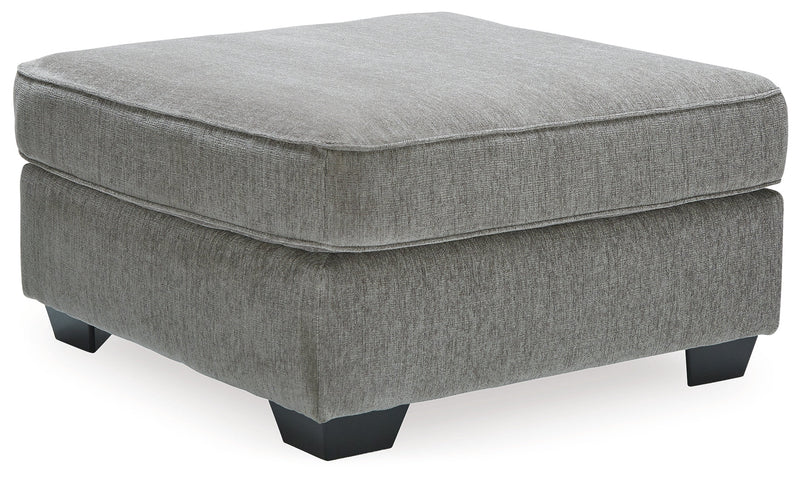 Altari Gray 2-Piece Sectional with Chaise and Oversized Ottoman from Ashley - Lara Furniture