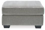 Altari Gray 2-Piece Sectional with Chaise and Oversized Ottoman from Ashley - Lara Furniture