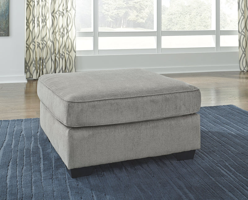 Altari Gray 2-Piece Sectional with Chaise and Oversized Ottoman from Ashley - Lara Furniture