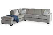 Altari Alloy 2-Piece Sectional with Ottoman -  Ashley - Lara Furniture
