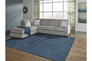 Altari Alloy 2-Piece Sectional with Ottoman -  Ashley - Lara Furniture