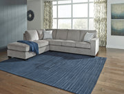 Altari Alloy 2 - Piece LAF Sleeper Sectional - Lara FurnitureSleeper Sectional