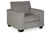 Altari Alloy Sofa, Loveseat, Chair and Ottoman -  Ashley - Lara Furniture