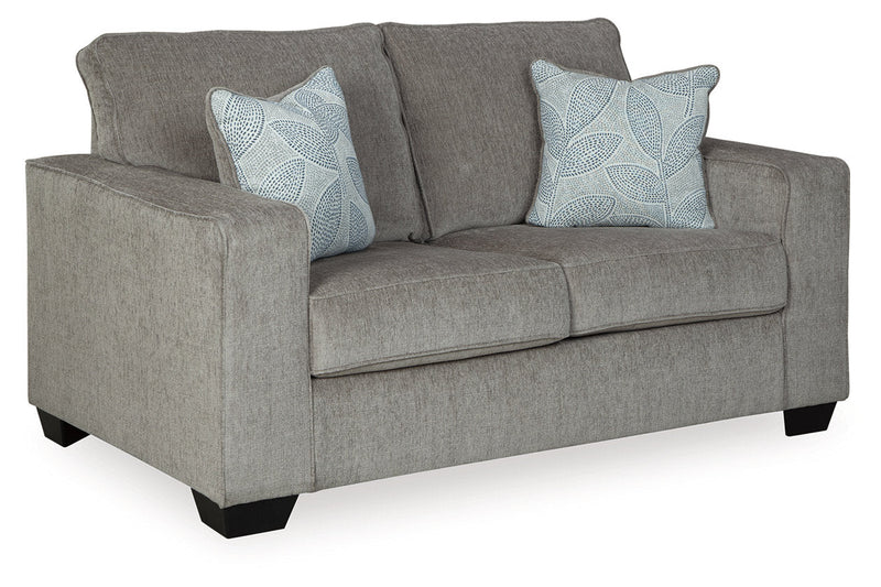 Altari Alloy 2-Piece Sleeper Sectional, Loveseat and Ottoman -  Ashley - Lara Furniture
