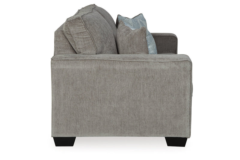 Altari Alloy 2-Piece Sectional with Chaise, Loveseat and Ottoman -  Ashley - Lara Furniture