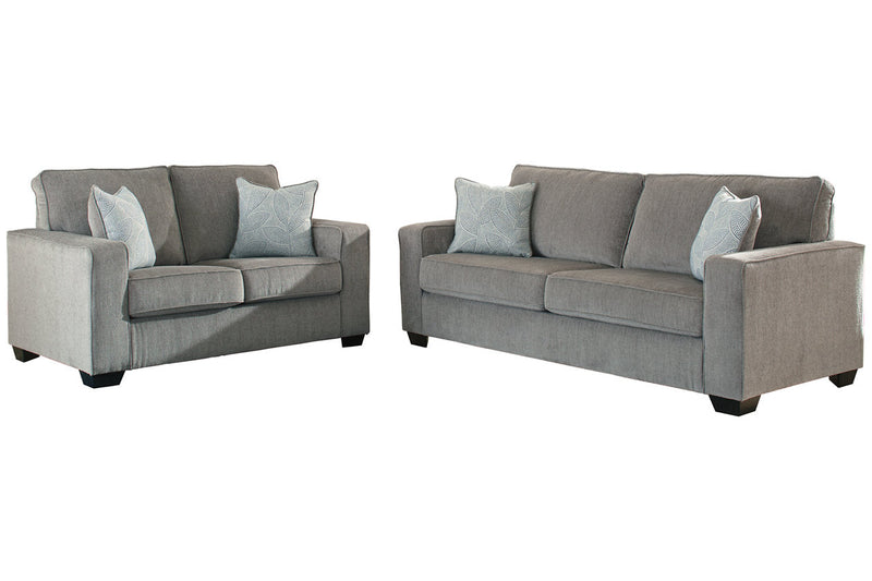 Altari Alloy Sofa and Loveseat -  Ashley - Lara Furniture
