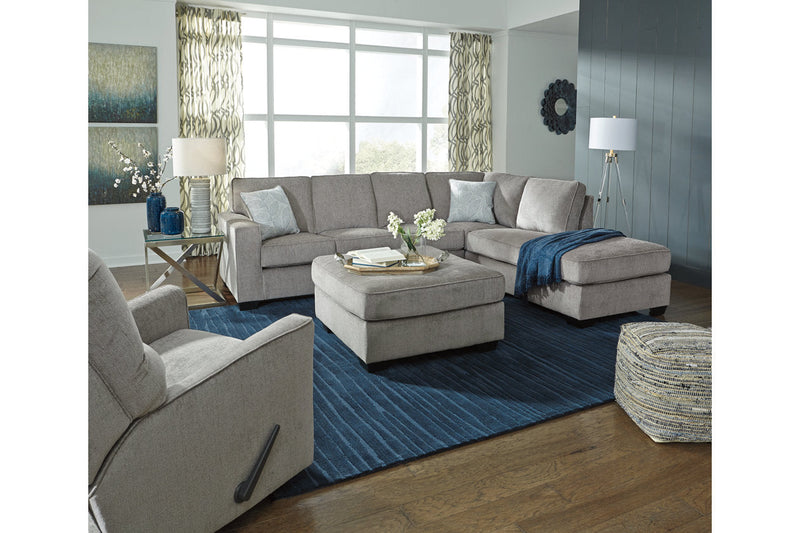 Altari Alloy 2-Piece Sectional with Chaise -  Ashley - Lara Furniture