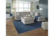 Altari Alloy 2-Piece Sleeper Sectional, Loveseat and Ottoman -  Ashley - Lara Furniture