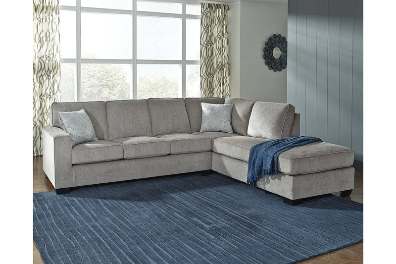 Altari Alloy 2-Piece Sectional with Chaise -  Ashley - Lara Furniture
