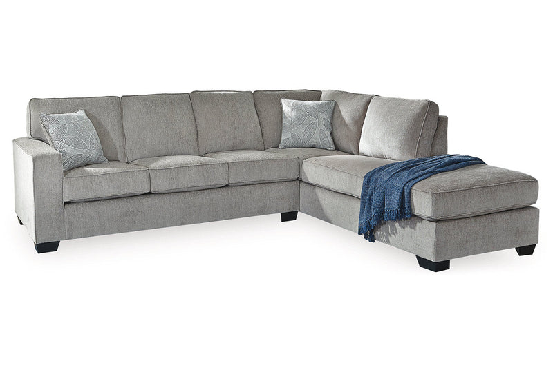 Altari Alloy 2-Piece Sleeper Sectional, Loveseat and Ottoman -  Ashley - Lara Furniture