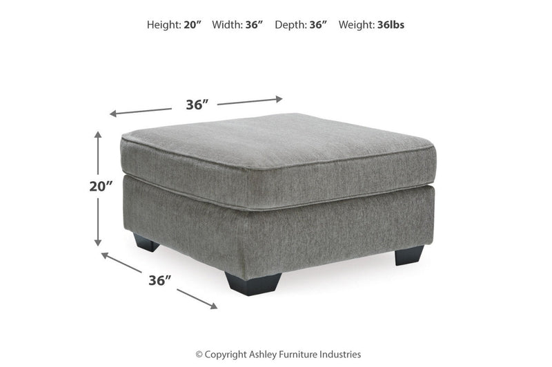 Altari Alloy 2-Piece Sleeper Sectional, Loveseat and Ottoman -  Ashley - Lara Furniture