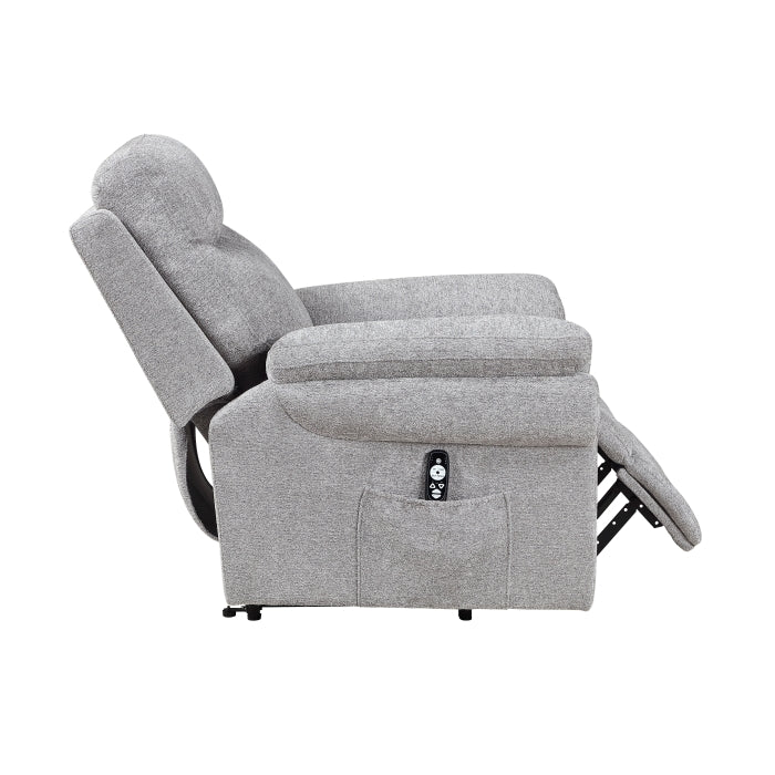 9015GY-1LTM Power Lift Chair with Massage, Heat and Charging Port - 9015GY-1LTM