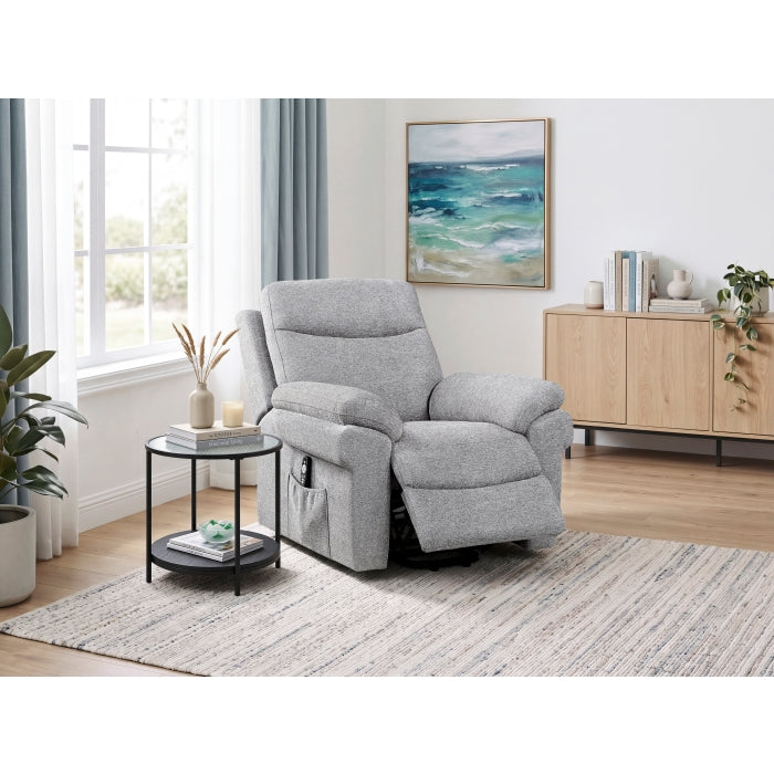 9015GY-1LTM Power Lift Chair with Massage, Heat and Charging Port - 9015GY-1LTM