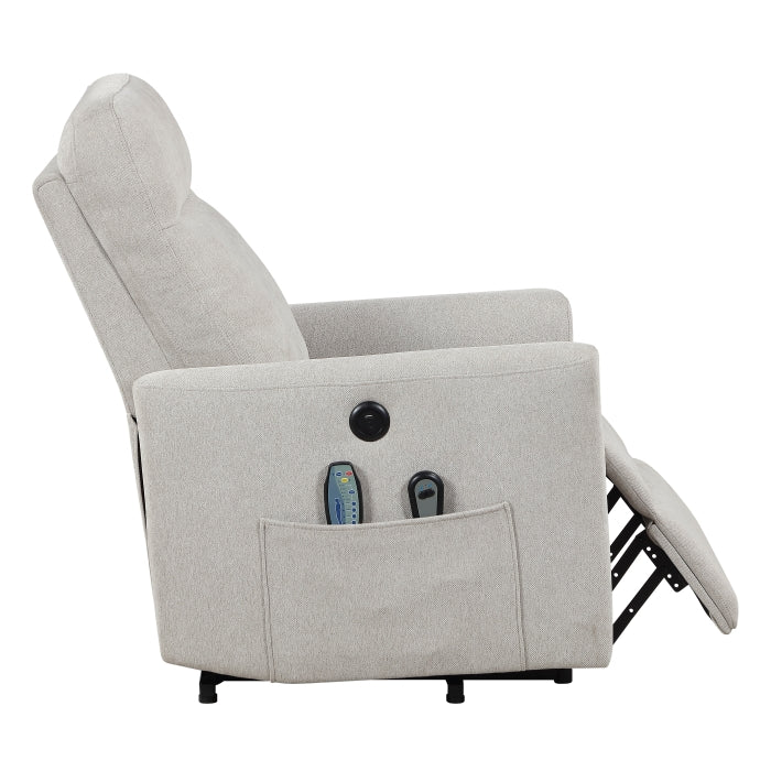 9022TG-1LTM Power Lift Chair with Massage, Heat and Charging Port - 9022TG-1LTM