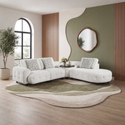 9025BEG*41LRC (4)4-Piece Sectional with Right Side Chaise, Hidden Storage, Lift Top, Receptacle and Charging Ports - 9025BEG*41LRC