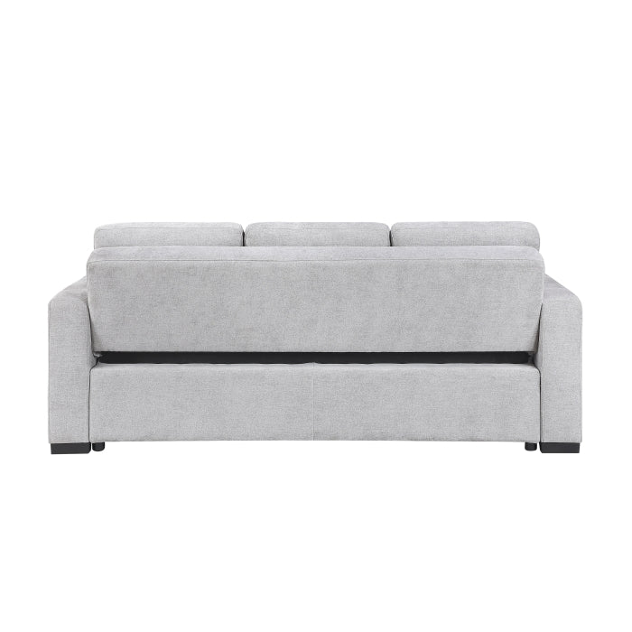 9027GRY-3CL Convertible Sofa with Pull-out Bed - 9027GRY-3CL