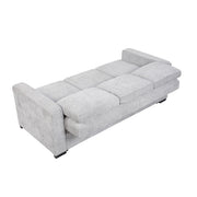 9027GRY-3CL Convertible Sofa with Pull-out Bed - 9027GRY-3CL