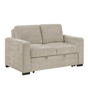 9027TPE-2CL Convertible Love Seat with Pull-out Bed - 9027TPE-2CL