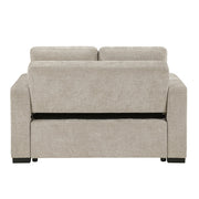9027TPE-2CL Convertible Love Seat with Pull-out Bed - 9027TPE-2CL