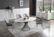 9034 Dining Table With 1254 Chairs And 3012 Buffet Set - Lara Furniture