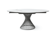 9034 Dining Table With 1254 Chairs And 3012 Buffet Set - Lara Furniture