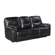 9037BLK*2 2pc Set: Sofa, Love - 9037BLK*2