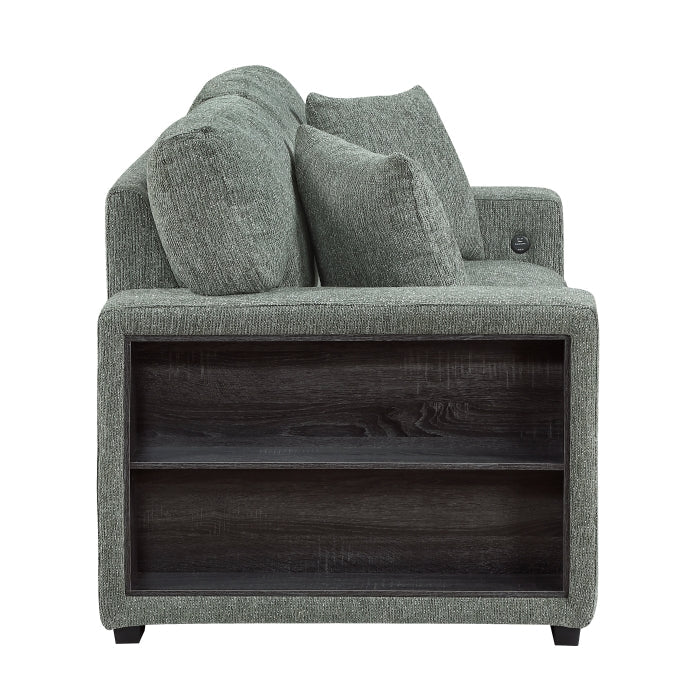 9050GRN*2SL 2pc Set: Sofa, Love - 9050GRN*2SL