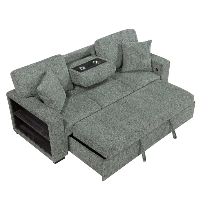 9050GRN*2SL 2pc Set: Sofa, Love - 9050GRN*2SL