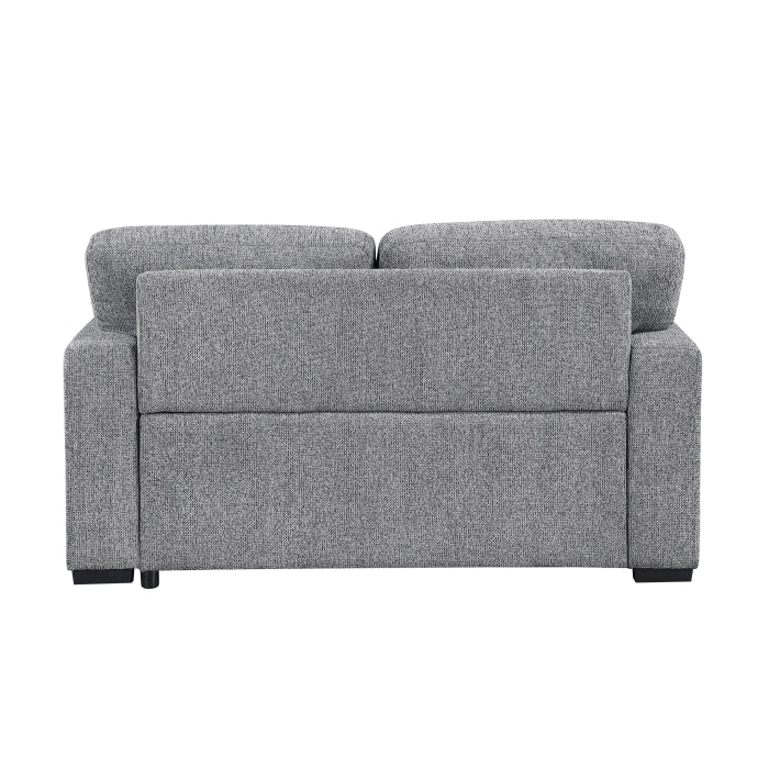 9050GRY*2SL 2pc Set: Sofa, Love - 9050GRY*2SL