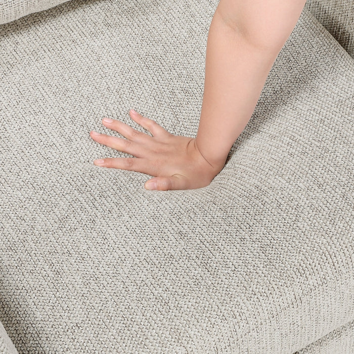 9050TPE-3SL Sofa with Pull-out Bed, Center Drop-down Cup Holders, Arms with Shelves and Charging Ports - 9050TPE-3SL
