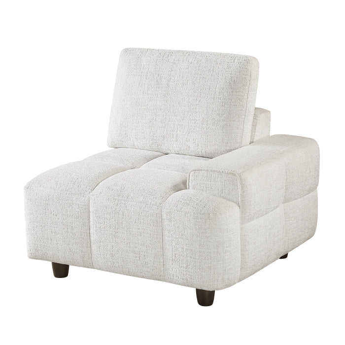 9067TPE*4LC1R 4-Piece Modular Sectional with Left Chaise - 9067TPE*4LC1R