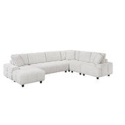 9067TPE*5LC1R 5-Piece Modular Sectional with Left Chaise - 9067TPE*5LC1R